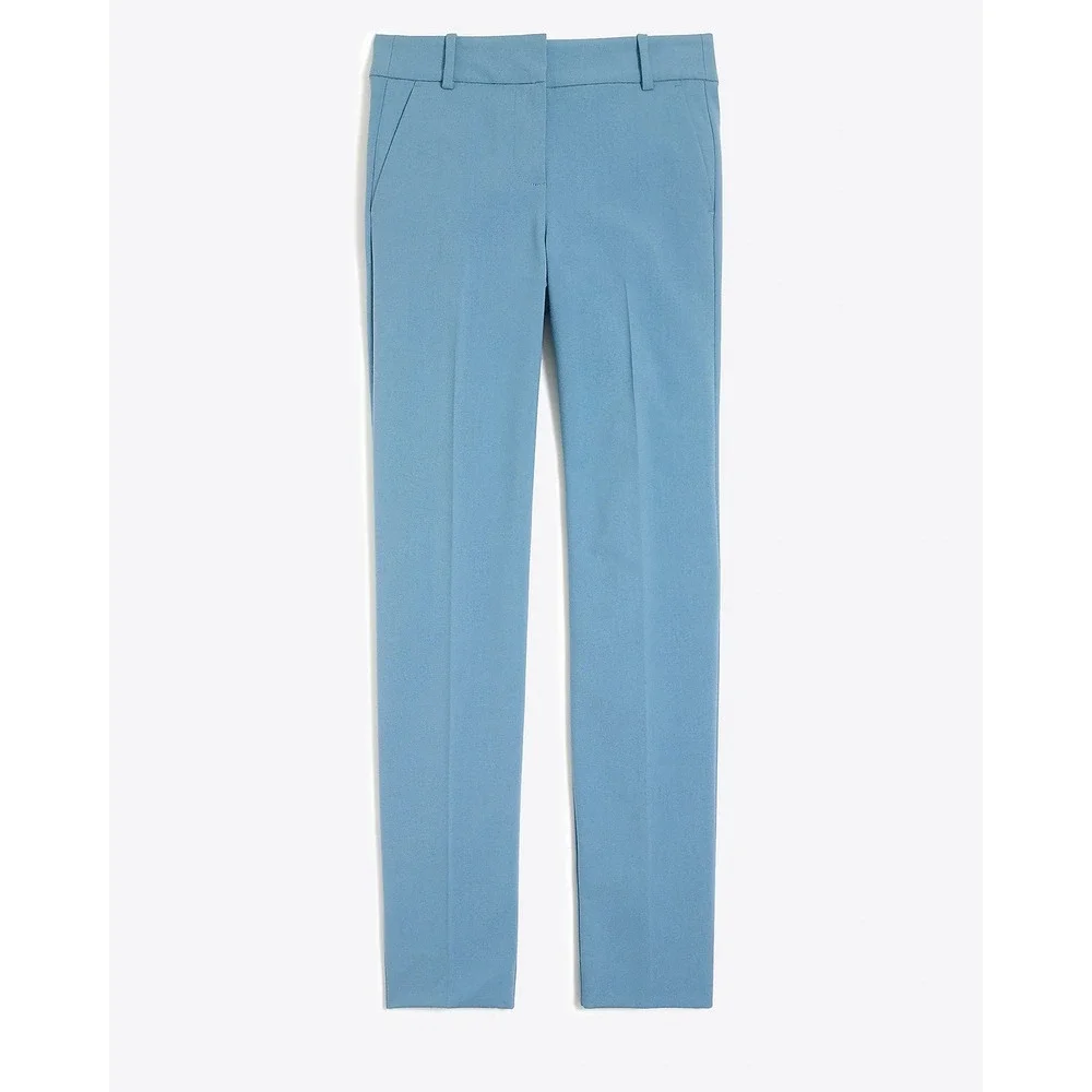 J. Crew Mercantile -1326 NWT Womens Blue Slim Ankle Pants‎ J5292 Size 8